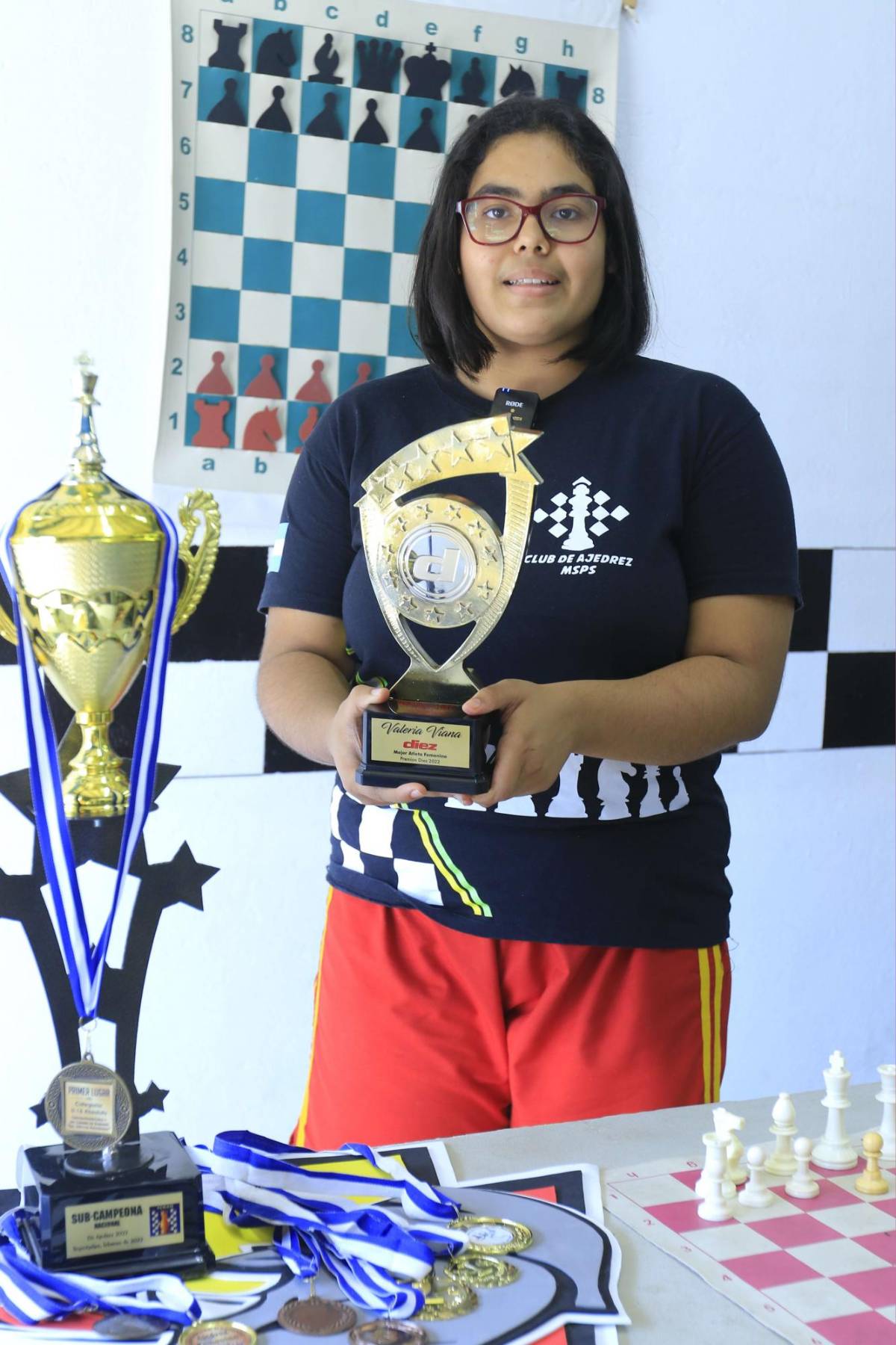 Valeria Viana: Campeona mundial de ajedrez a sus 16 años