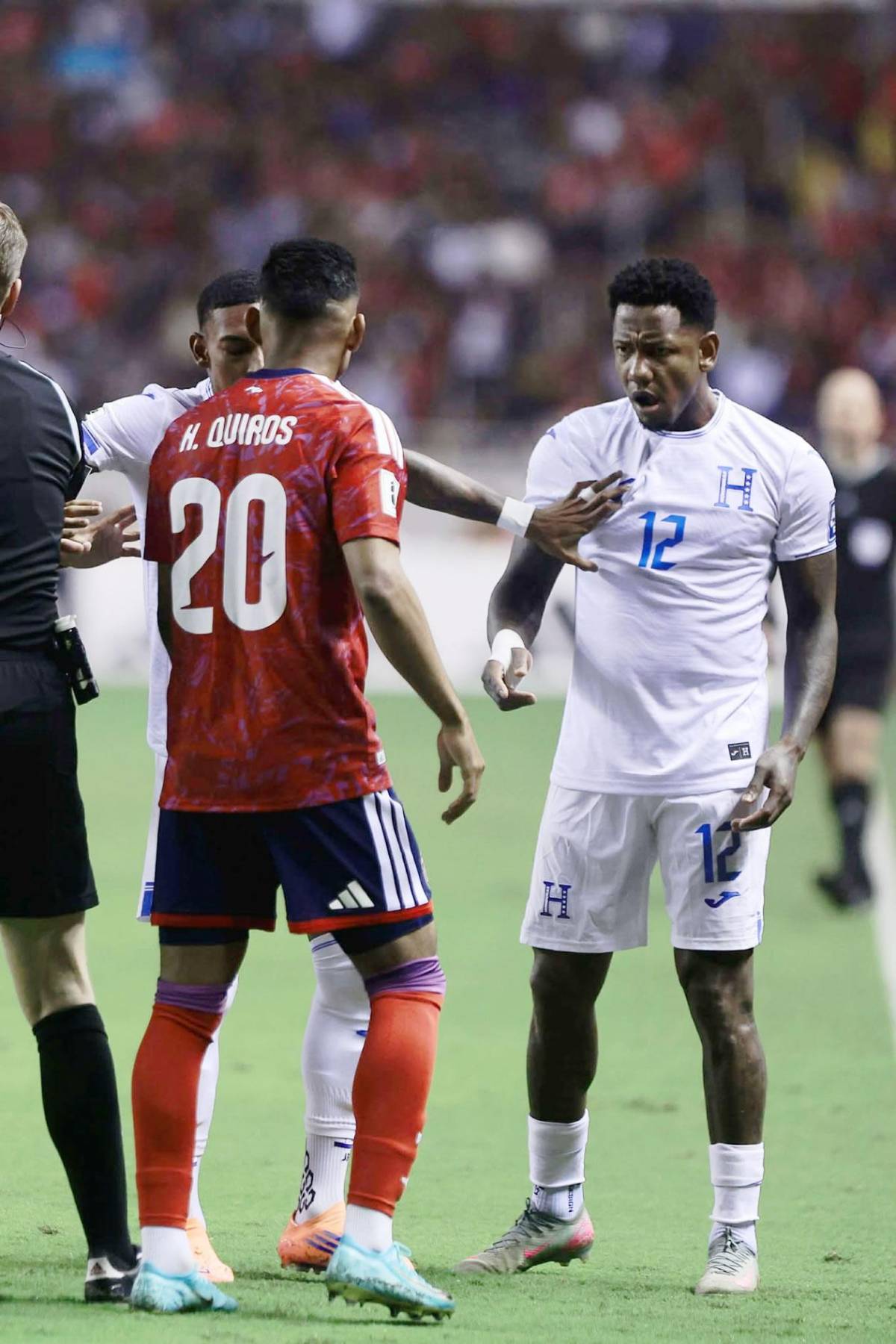 Honduras, afuera del Mundial: decepción, llanto de Rueda y bronca en Costa Rica