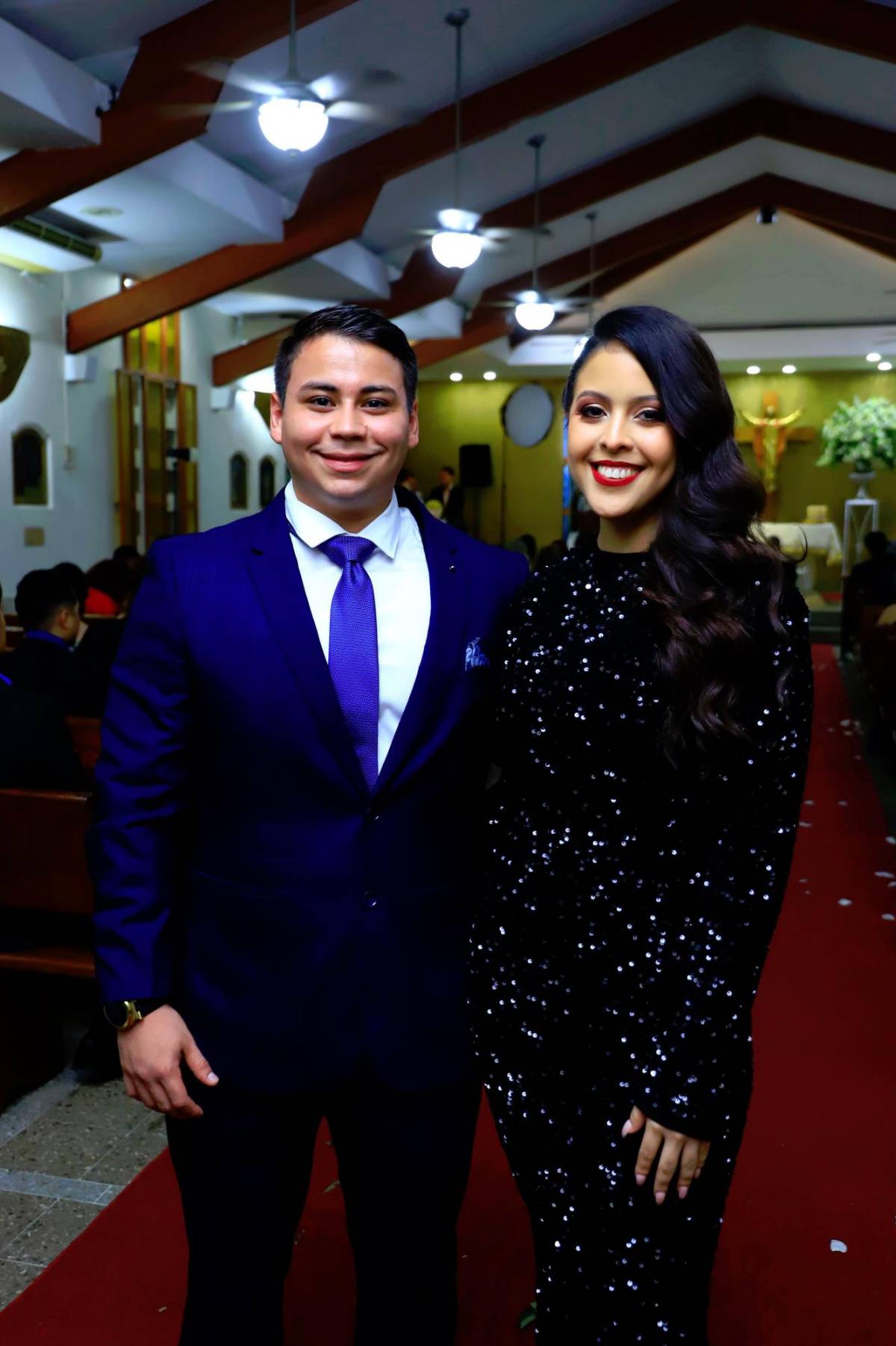 Carlos Interiano y Cindy Padilla contraen nupcias