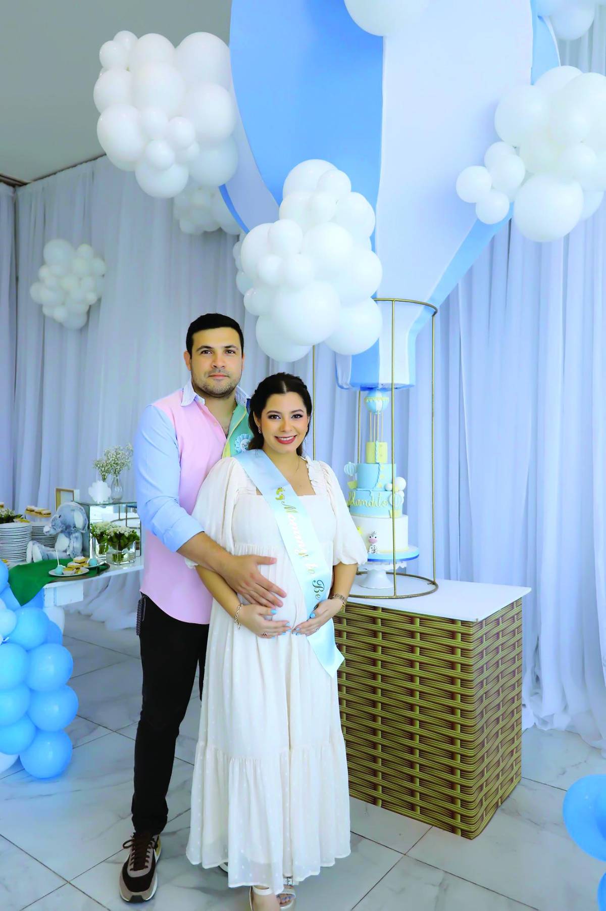 Baby shower para el primogénito de Sadia y Rolando Martínez
