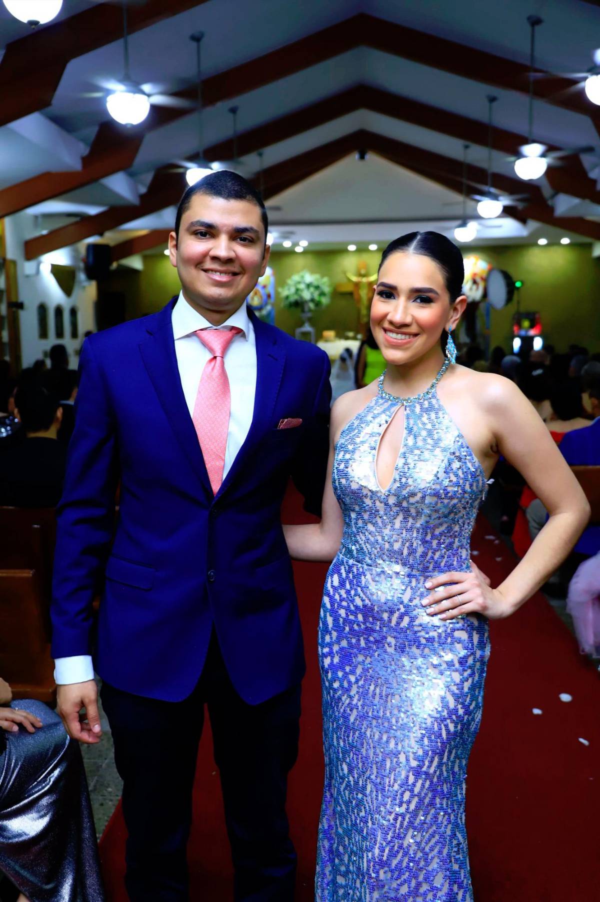 Carlos Interiano y Cindy Padilla contraen nupcias