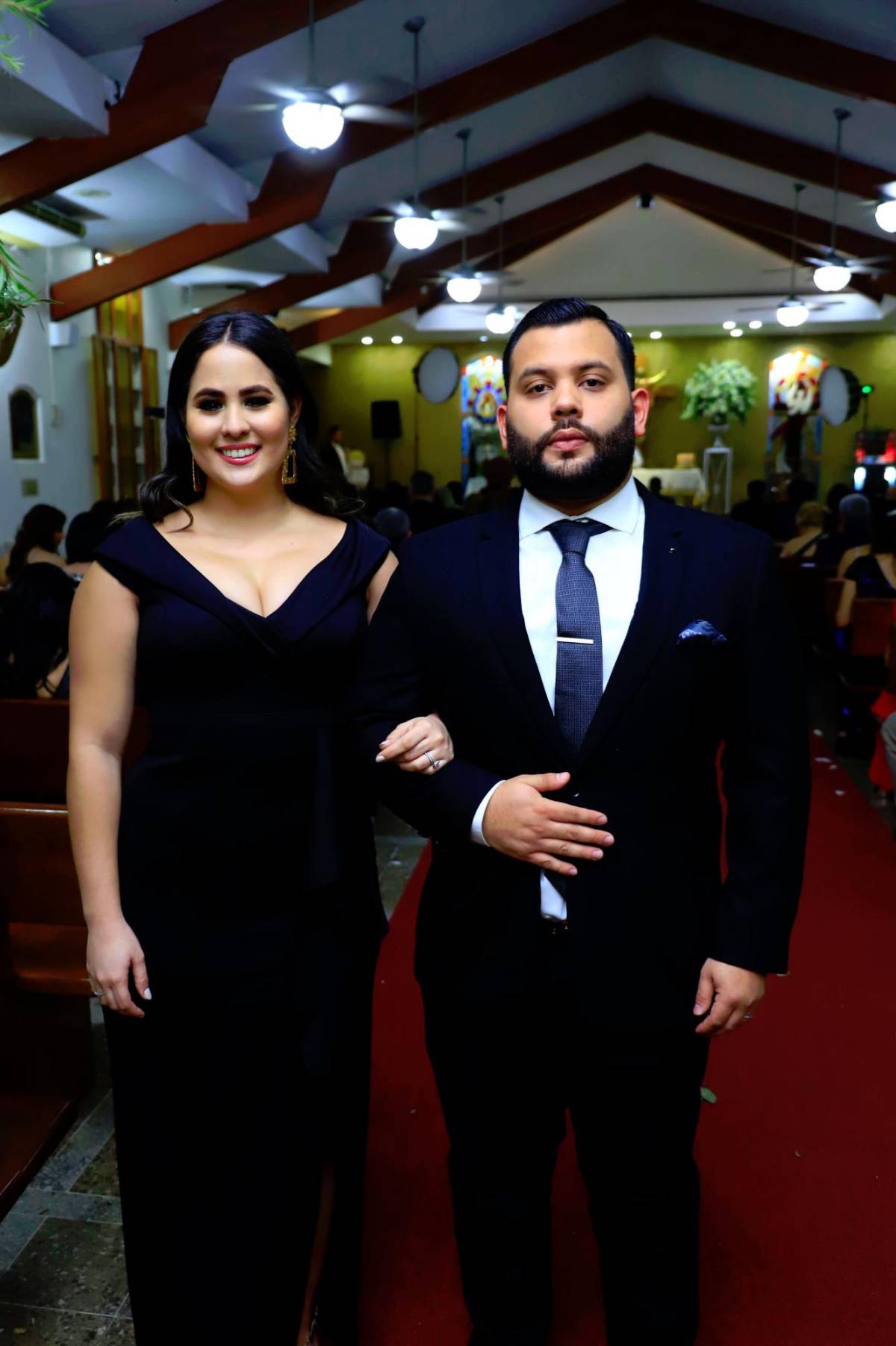 Carlos Interiano y Cindy Padilla contraen nupcias