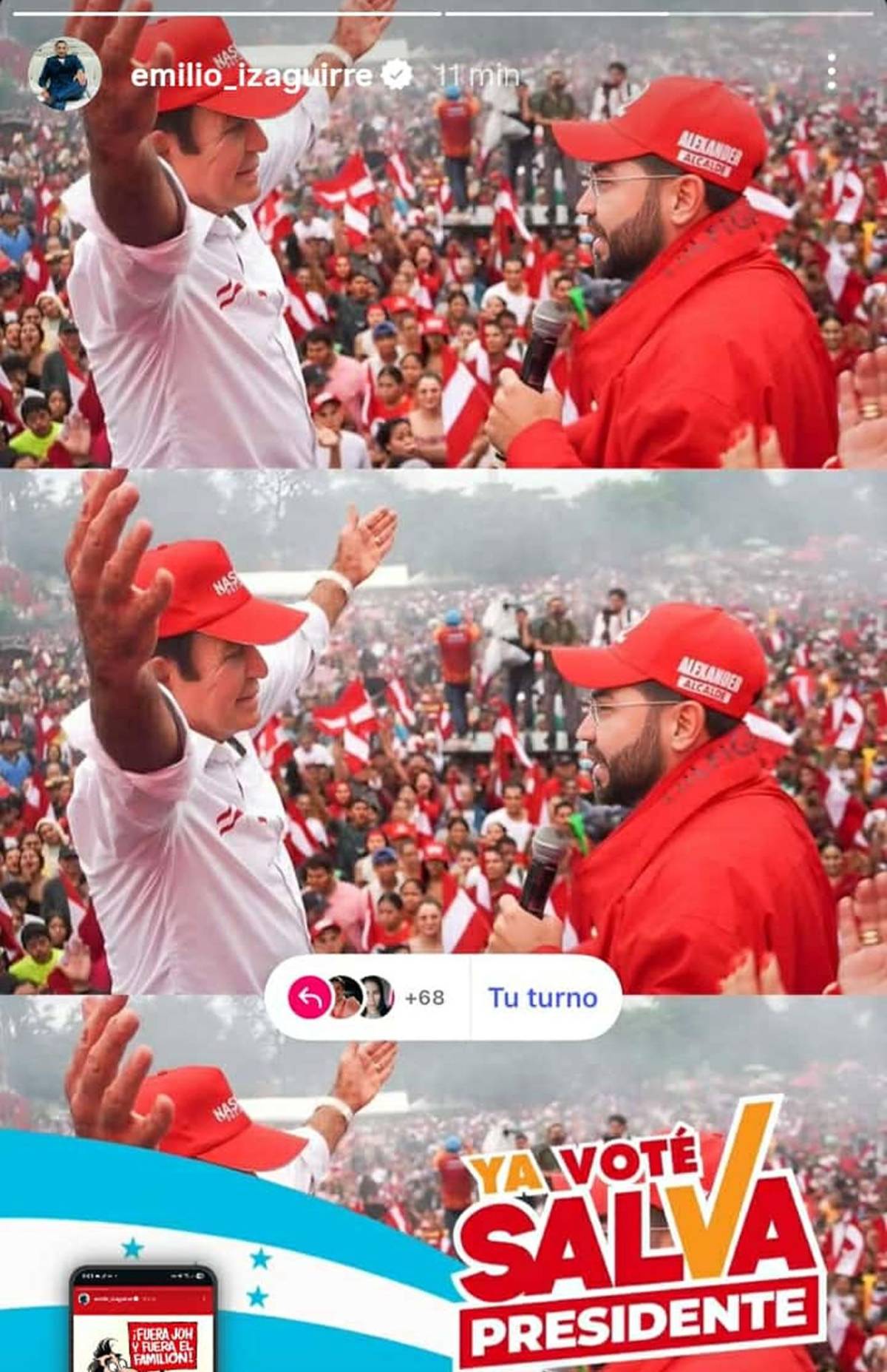 Por quién votaron jugadores y exfutbolistas de Honduras en las elecciones generales 2025