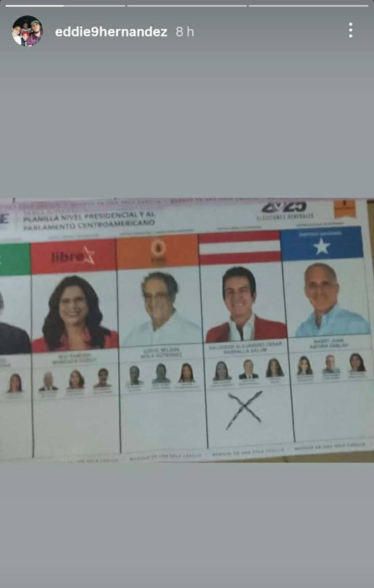 Por quién votaron jugadores y exfutbolistas de Honduras en las elecciones generales 2025