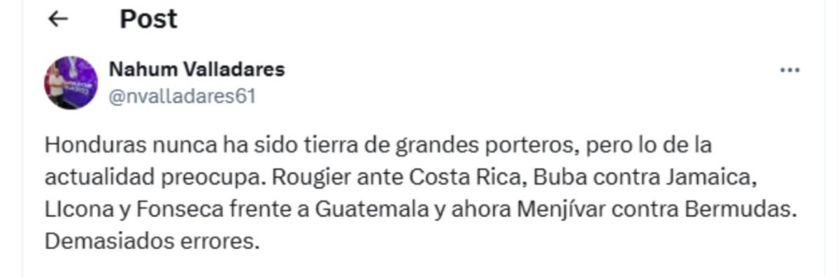 Bermudas - Honduras: Indignación y críticas contra Edrick Menjívar por lo que hizo