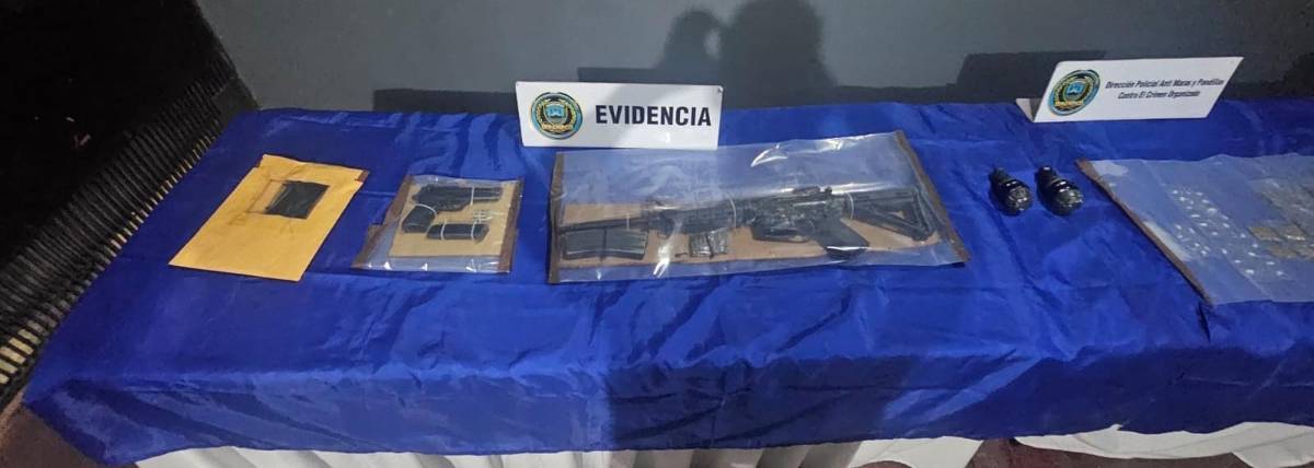 Capturan a Peso Pluma en Choloma; le hallaron fusil AR-15