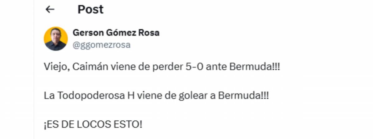 Selección de Honduras recibe ataques tras juego ante Islas Caimán: Famoso europeo habló