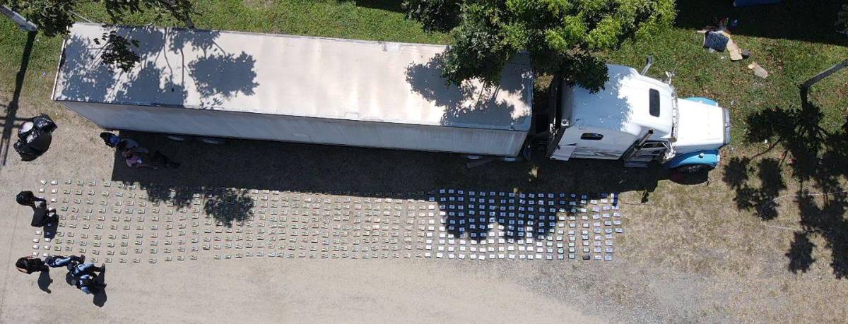 En caletas: sube a 786 kilos decomiso de cocaína a hondureños