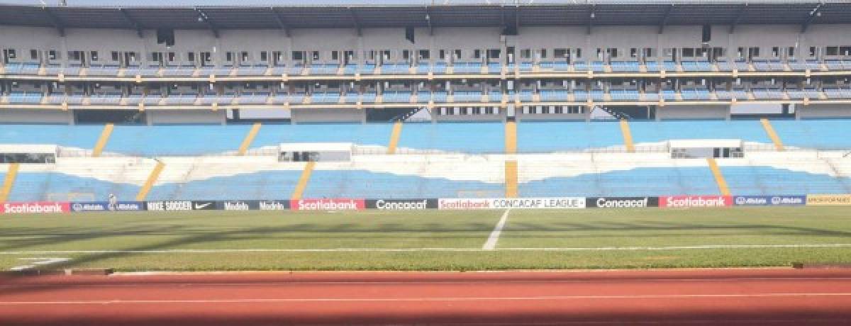 El estadio Olímpico de San Pedro Sula se encuentra listo para el duelo entre Honduras vs Chile.