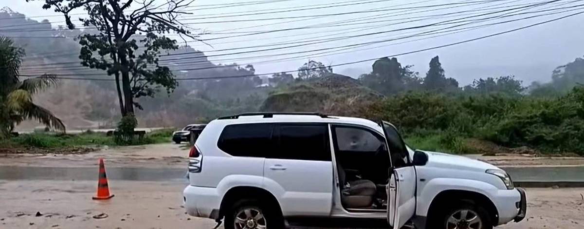 Dereck McNeil intentó escapar de sicarios; murió bajo la lluvia en Roatán
