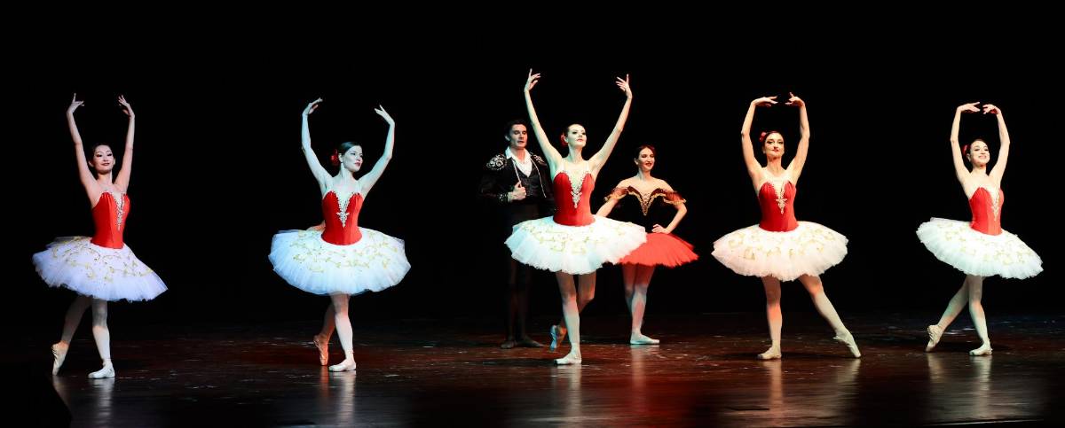 Maravilloso show protagonizado por el Ballet Clásico de San Petersburgo