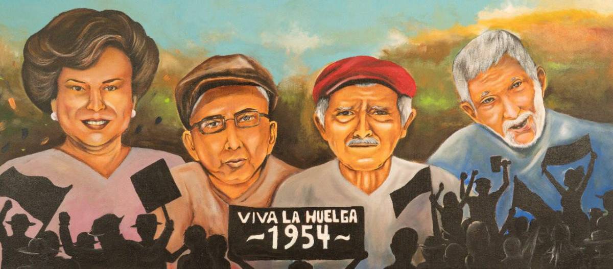 FOTOS: Hermosos murales adornarán la toma de posesión de la presidenta Xiomara Castro de Zelaya