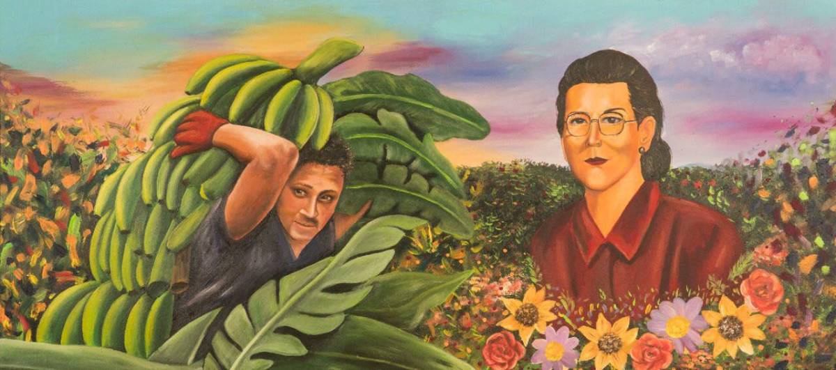 FOTOS: Hermosos murales adornarán la toma de posesión de la presidenta Xiomara Castro de Zelaya