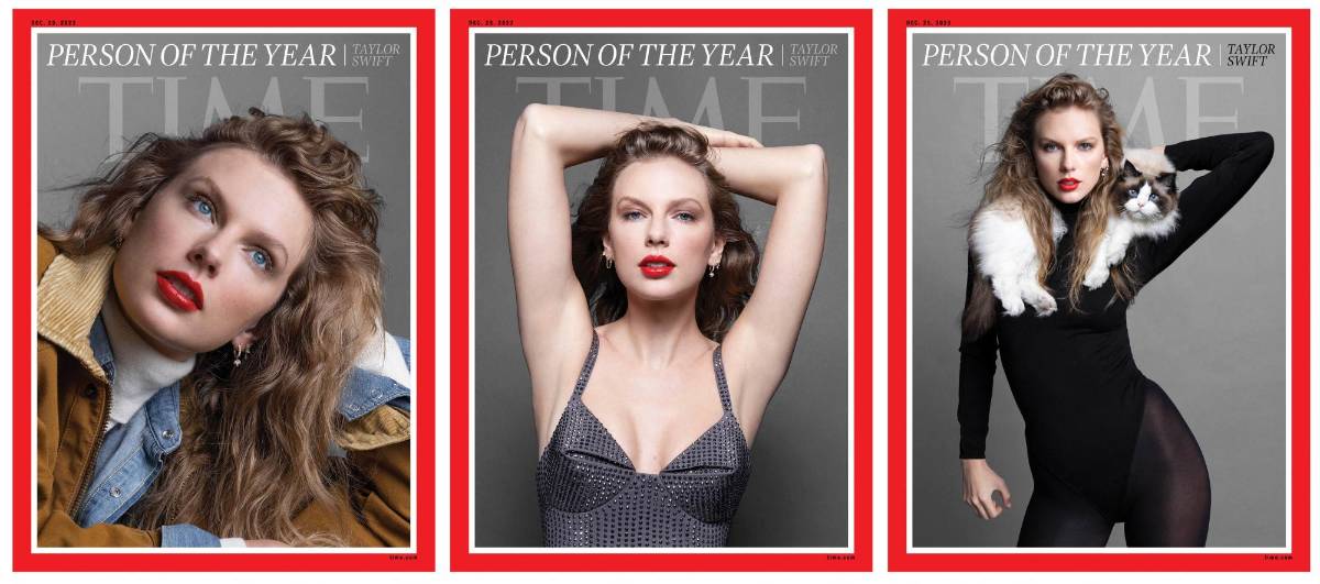 Estrella pop Taylor Swift, personalidad del año según revista Time