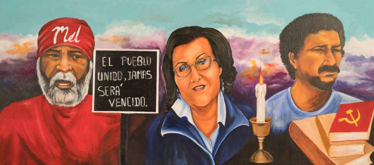 FOTOS: Hermosos murales adornarán la toma de posesión de la presidenta Xiomara Castro de Zelaya
