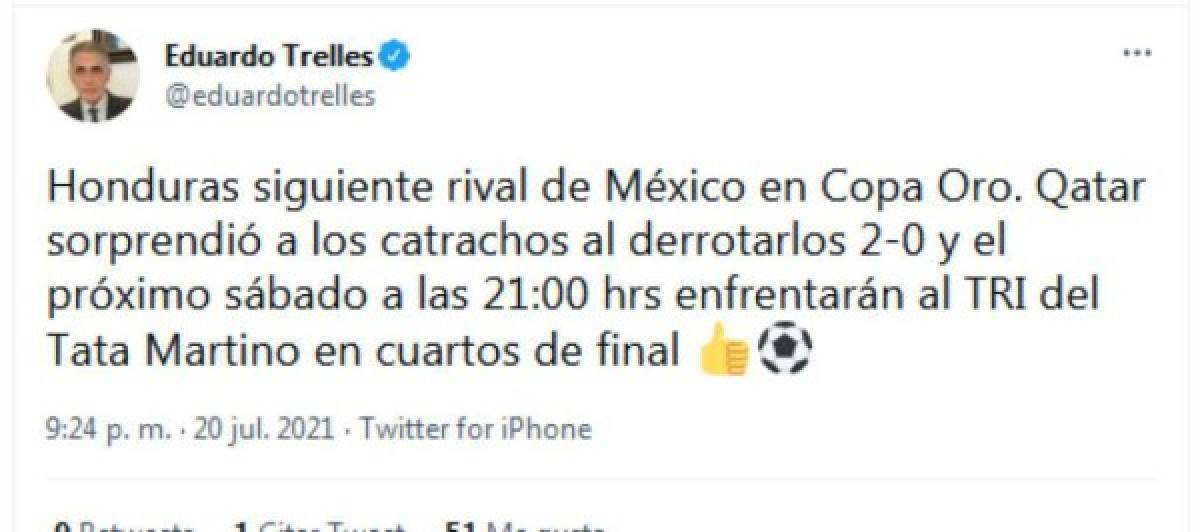 Lo que dicen en México sobre el duelo ante Honduras por la Copa Oro: 'Se viene una guerra'
