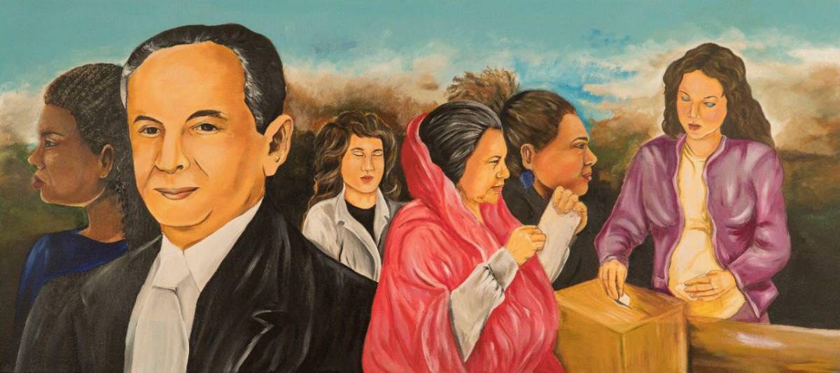 FOTOS: Hermosos murales adornarán la toma de posesión de la presidenta Xiomara Castro de Zelaya