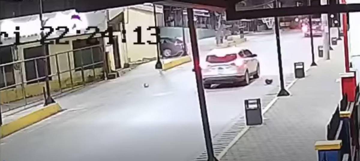 Momento exacto del mortal accidente de la bailarina Alejandra Reyes en Intibucá