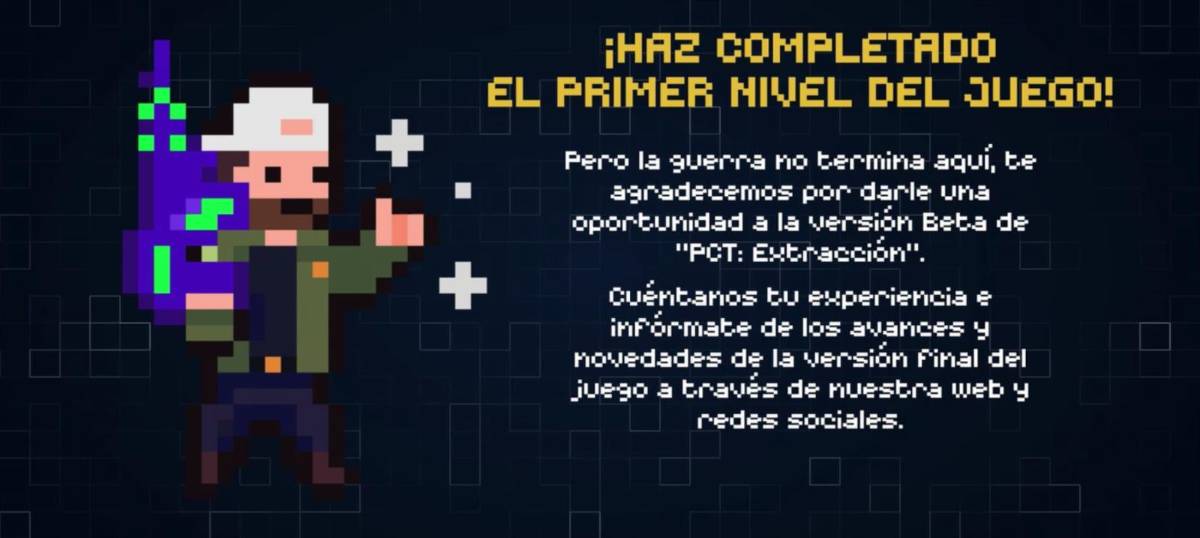 El videojuego tiene tres niveles de dificultad.