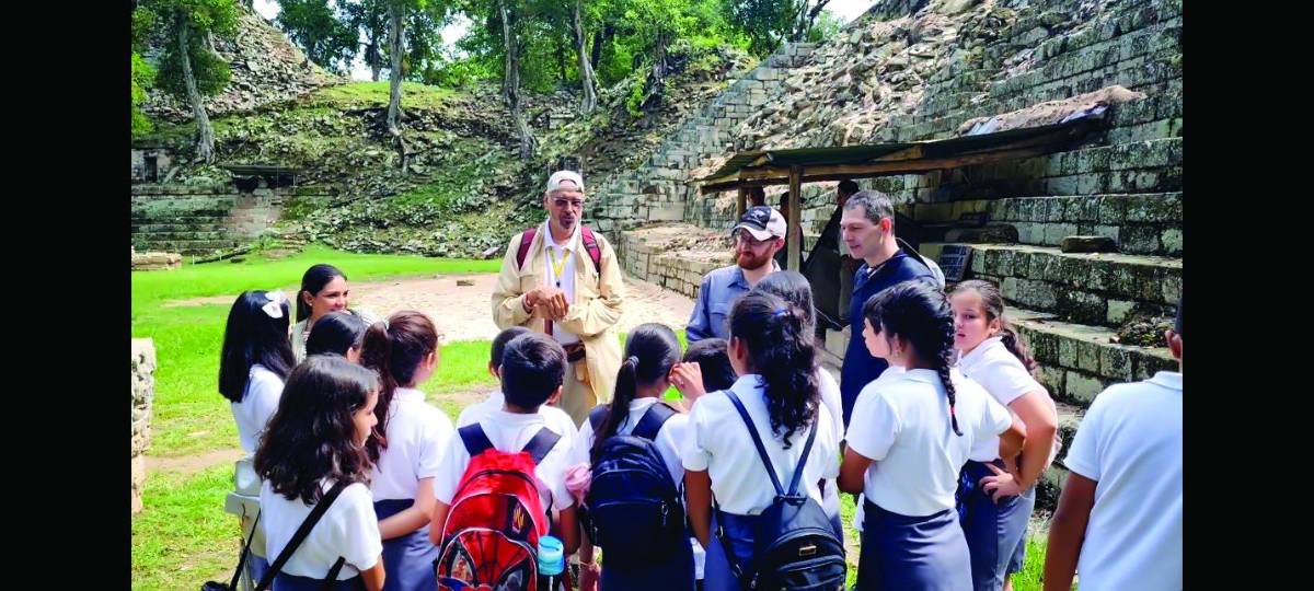 Impulsan programa educativo para salvar el templo Rosalila en Copán