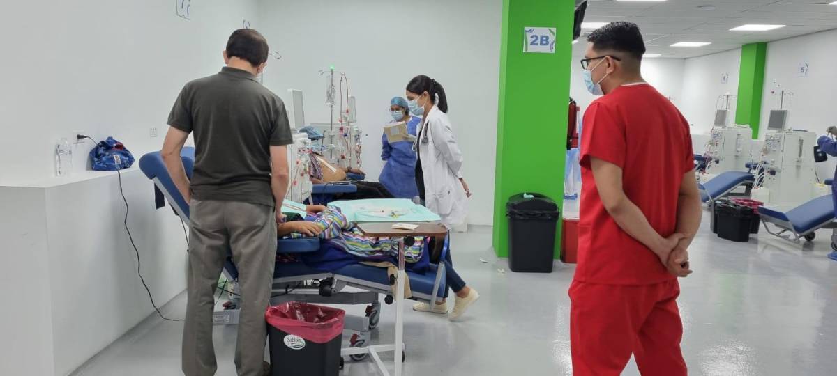 Habilitan salas de hemodiálisis en Ocotepeque y Olanchito