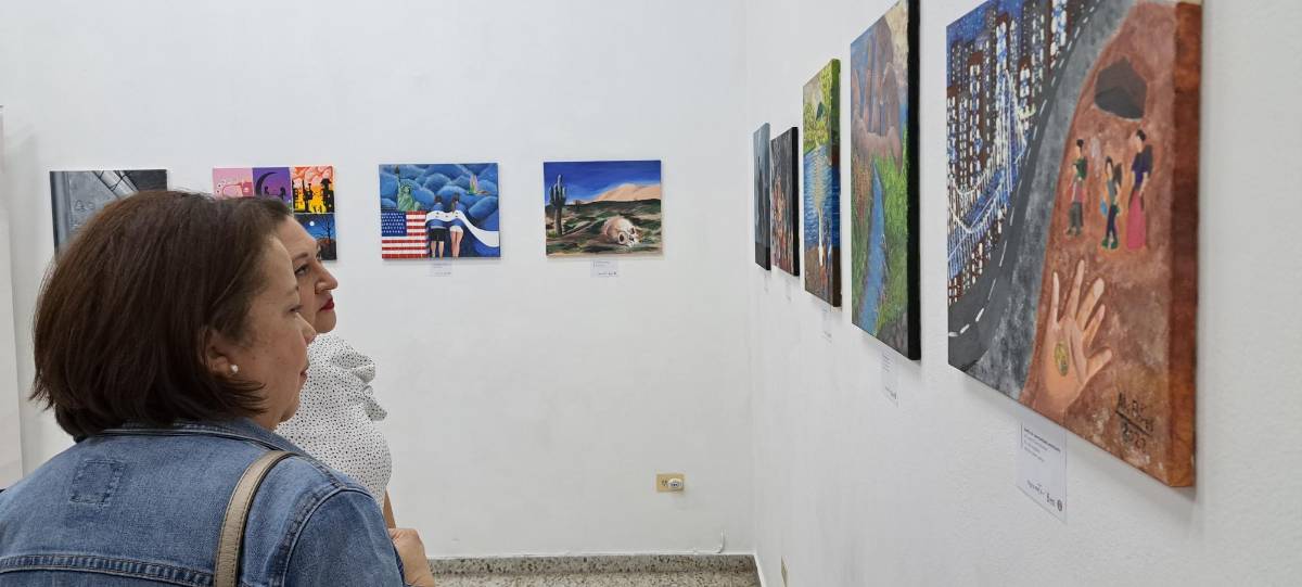 Migra-Arte, una muestra pictórica que concientiza sobre la migración