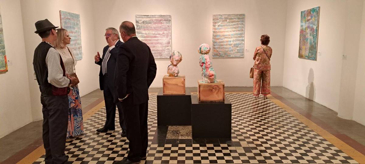 El Instituto Hondureño de Cultura Interamericana inaugura la muestra artística “El libro de palimpsestos”