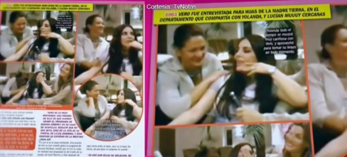 Las imágenes fueron publicados junto al reportaje en el que una fuente cercana a Cristian Castro habla de cómo su hijo le había advertido que si se involucraba con Yolanda las cosas no terminarían bien.<br/><br/>'Sabía que tarde o temprano esto saldría a la luz y está muy enojado, pero no de ahora, sino desde que descubrió los amoríos de su mamá con Yolanda, pues nunca estuvo de acuerdo con esa relación, y le advirtió a Vero que tarde o temprano su jueguito tendría consecuencias', dijo un supuesta amiga del cantante al medio.