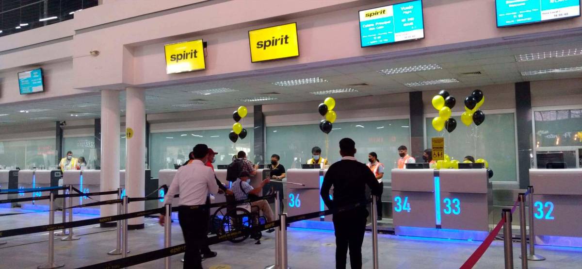 Spirit Airlines inicia nueva ruta San Pedro Sula-Miami