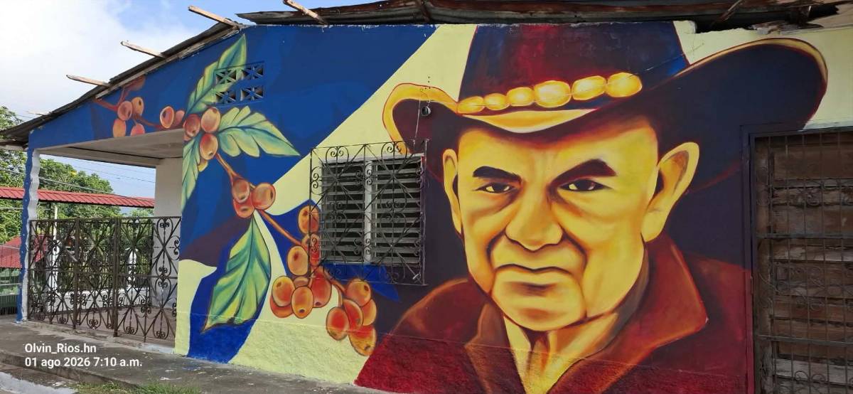 ¡Vaya por su foto! 30 coloridos y creativos murales embellecen San Francisco de Yojoa