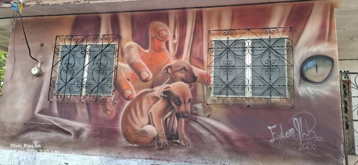 ¡Vaya por su foto! 30 coloridos y creativos murales embellecen San Francisco de Yojoa