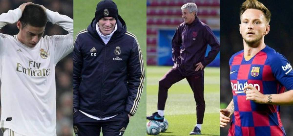 El Diario Marca de España ha revelado la lista de los futbolistas que ya no entran en los planes del Real Madrid y Barcelona para la próxima campaña. Zidane y Quique Setién, entrenadores de ambos clubes respectivamente, pasarán la barrida en los dos mejores equipos de España.