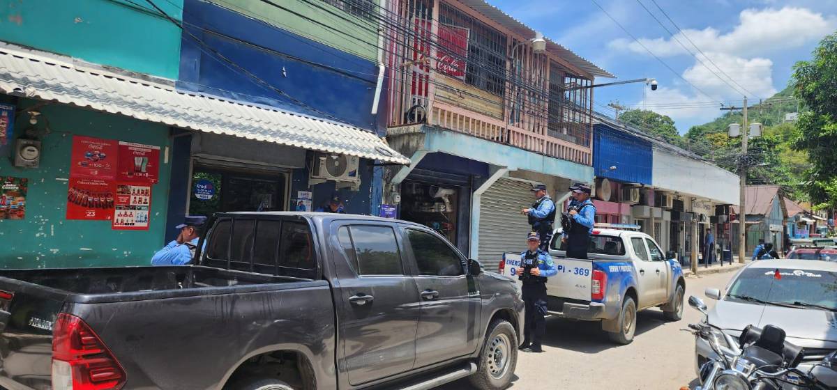 Policía desmantela 15 cámaras ilegales y captura a dos presuntos pandilleros de la 18