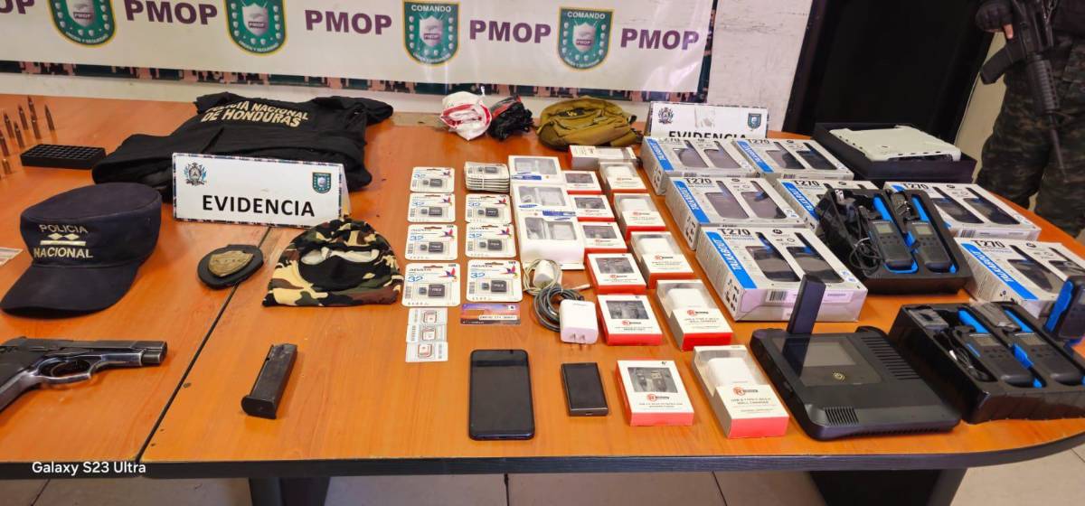“Peligro” cayó con radios, arma y supuesta droga: lo señalan como cabecilla élite de la Pandilla 18