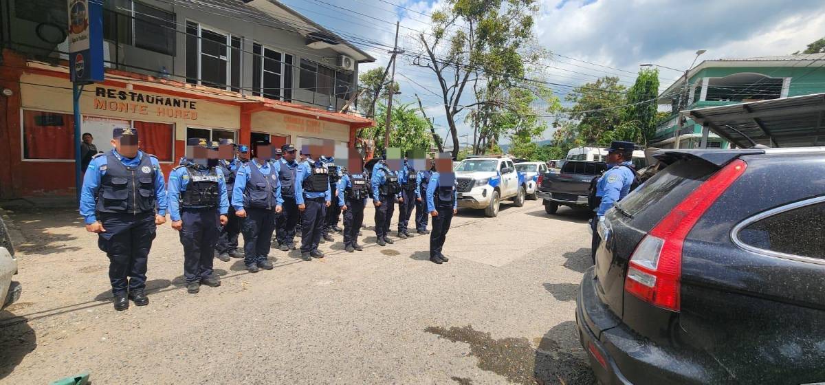 Policía desmantela 15 cámaras ilegales y captura a dos presuntos pandilleros de la 18