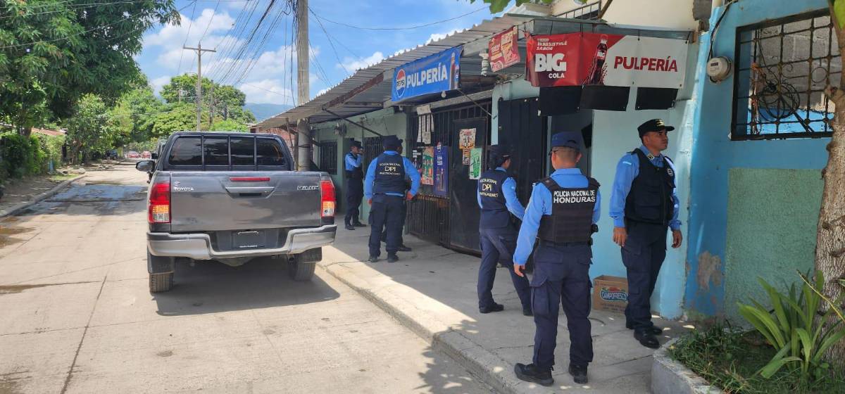 Policía desmantela 15 cámaras ilegales y captura a dos presuntos pandilleros de la 18