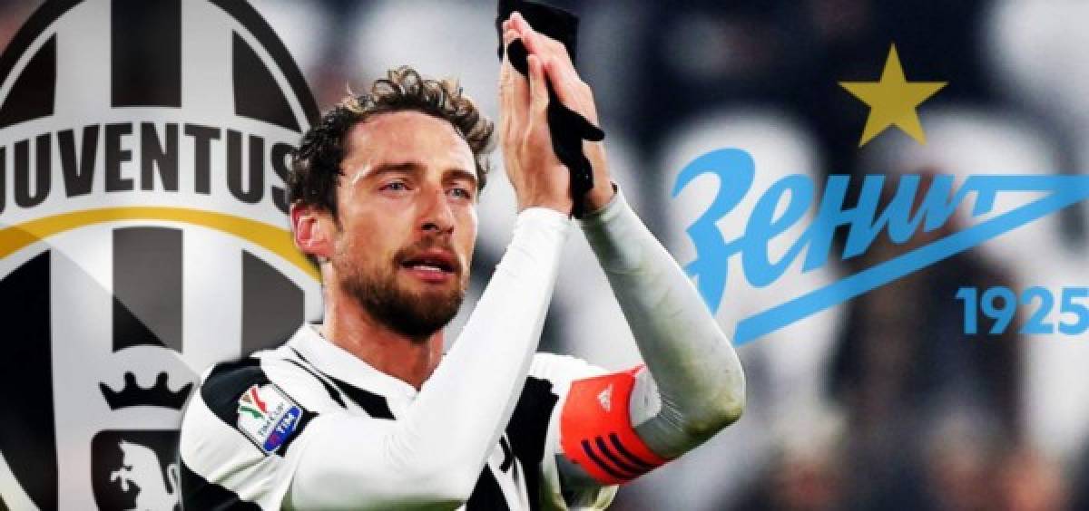 Oficial: El mediocampista italiano Claudio Marchisio es nuevo jugador del Zenit de San Petersburgo. Después de 25 años en la Juventus, ha decidido marcharse a Rusia.