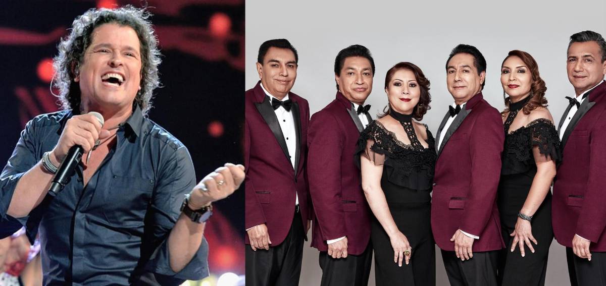 ¡Fiesta de cumbia y vallenato! Carlos Vives y Los Ángeles Azules cantarán en Tegucigalpa