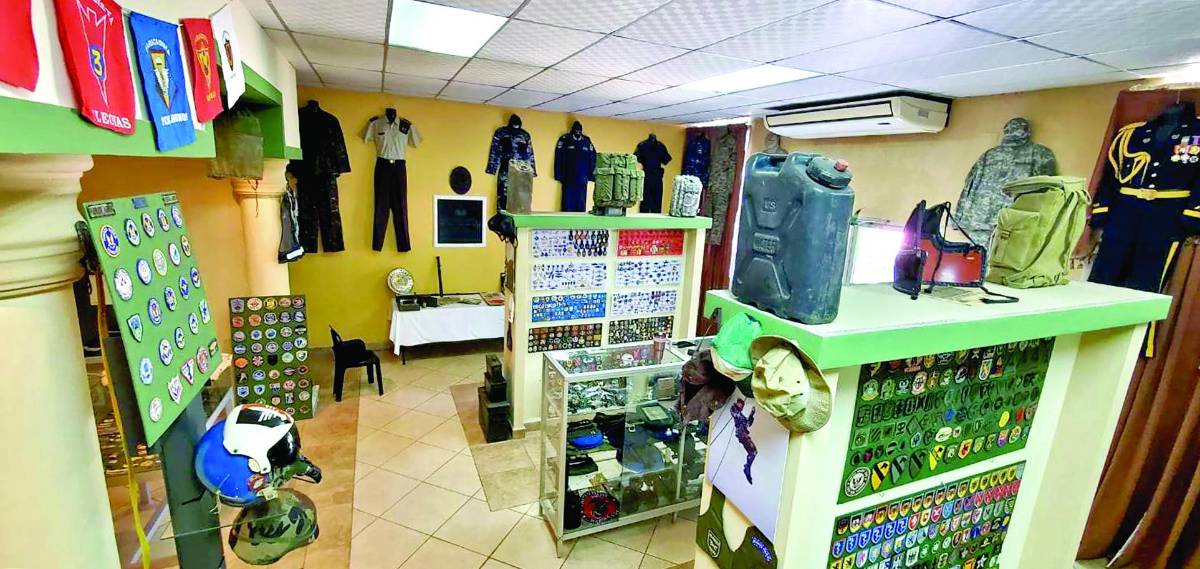 Museo de historia militar y policial de SPS tiene más de 8,000 piezas