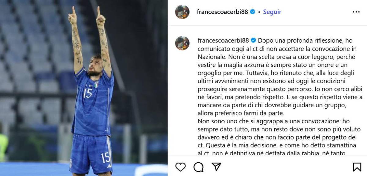 ¡Escándalo! Perdió la Champions y ahora renuncia a su Selección: Me envió un mensaje