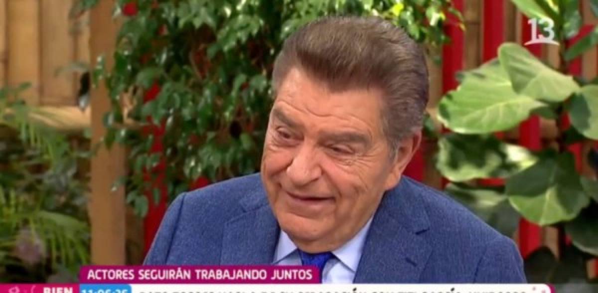 Es evidente que Don Francisco luce desmejorado, aunque él revela que lo ha hecho por salud.