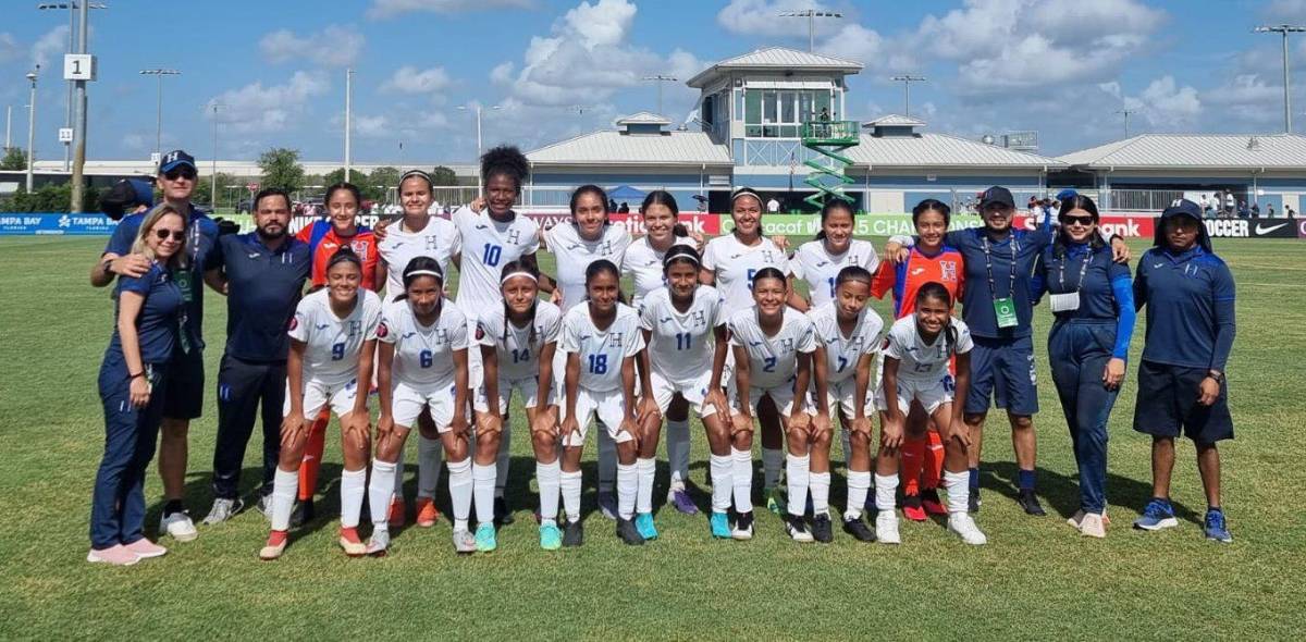 ¡Orgullo! La Sub-15 Femenina de Honduras se llevó el tercer lugar del torneo de Concacaf