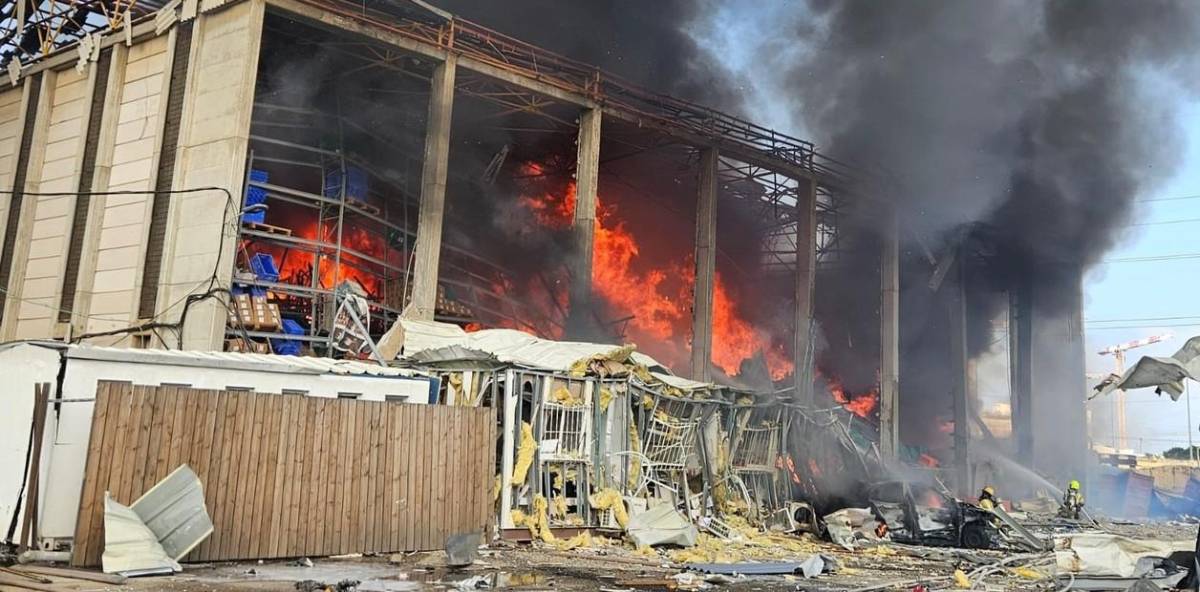 Irán ataca la sede del Mossad en Israel en una nueva ofensiva