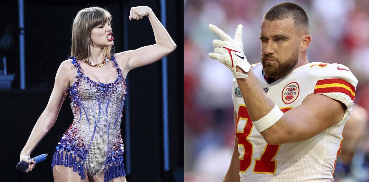 Taylor Swift sostiene actualmente una relación sentimental con el jugador de Chiefs Travis Kelce.