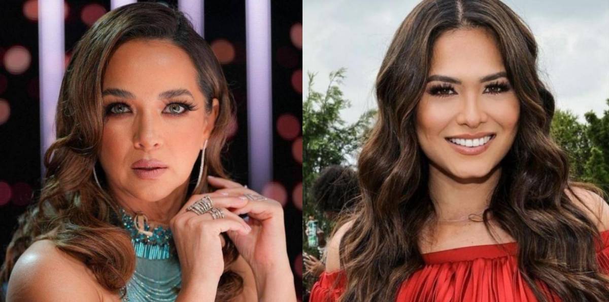 Adamari López discute con Andrea Meza por defender a novia de Piqué