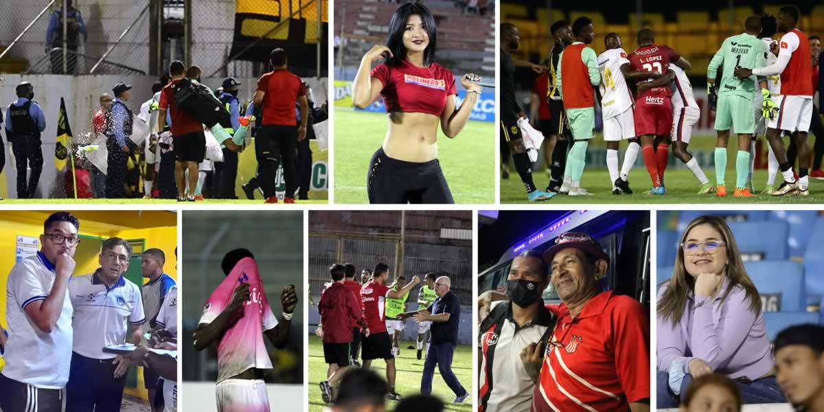 Las imágenes de la jornada 14 del Torneo Apertura 2022 de la Liga Nacional de Honduras. Bellas chicas, curiosos momentos y el Clásico Real España-Olimpia como principal atractivo.