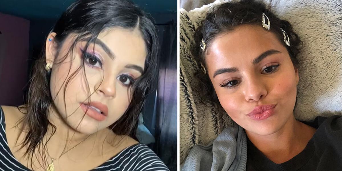 Tiktoker se viraliza por su parecido con Selena Gómez