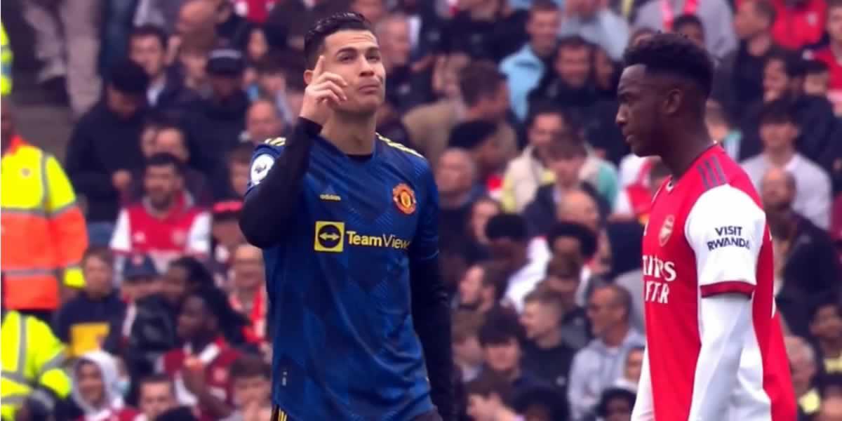 ¡Emotivo festejo! Cristiano Ronaldo dedicó el gol que marcó ante Arsenal a su hijo fallecido