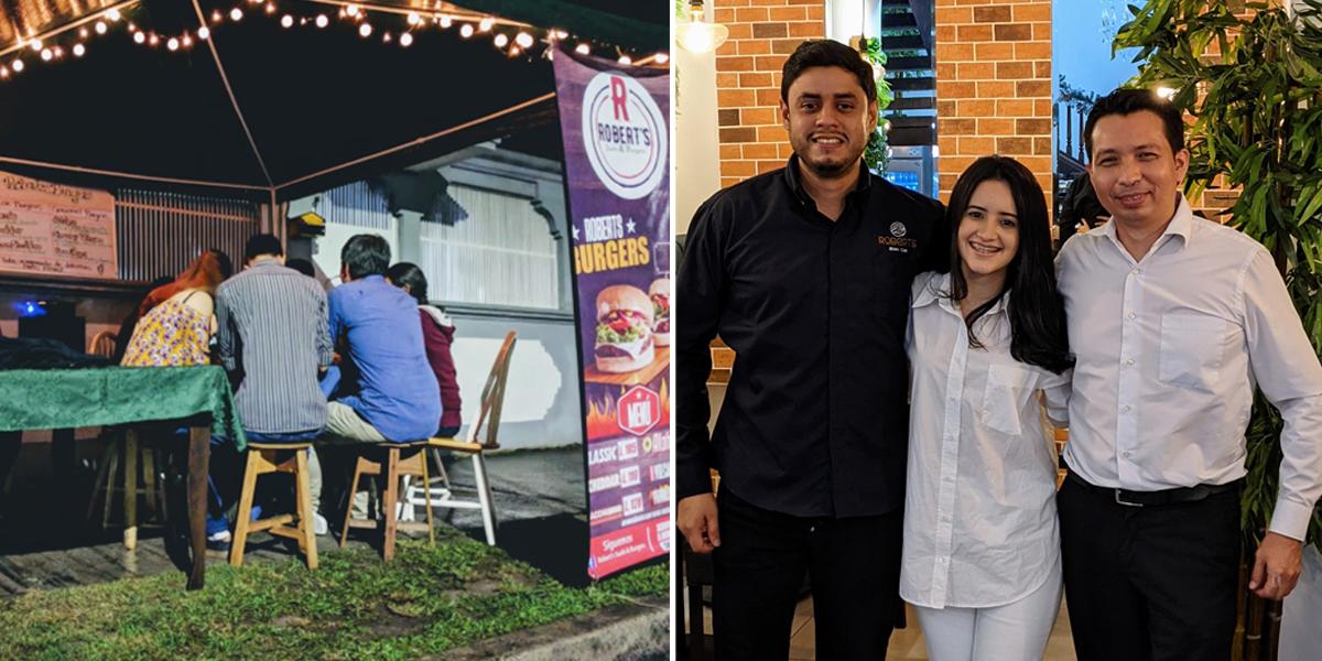 Empezaron cocinando hamburguesas en una galera y hoy abren restaurante en San Pedro Sula
