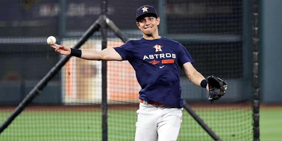 ¡Buenas noticias! Mauricio Dubón, en el roster principal de los Astros para el primer juego de la Serie Mundial ante Phillies